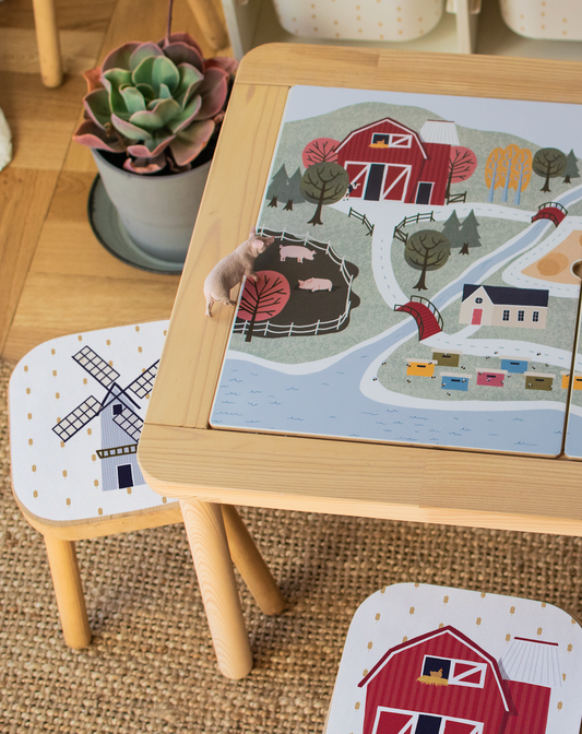 Mesa Flisat granja pack pisos