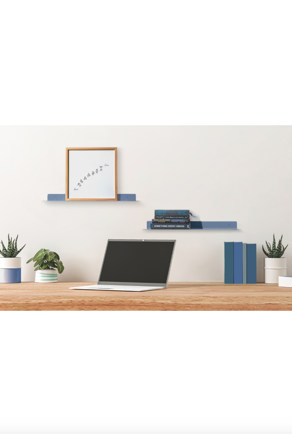 Repisa Enkel Azul 50cm