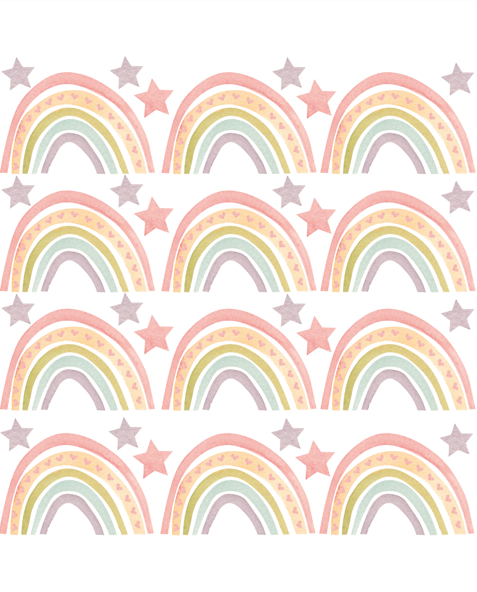 Arcoiris pastel