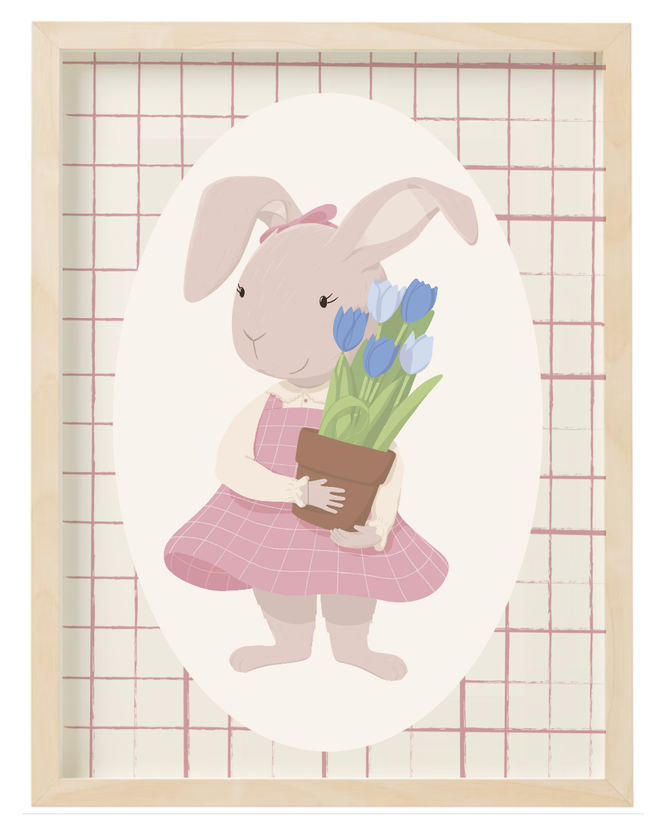 Lámina ilustración oso