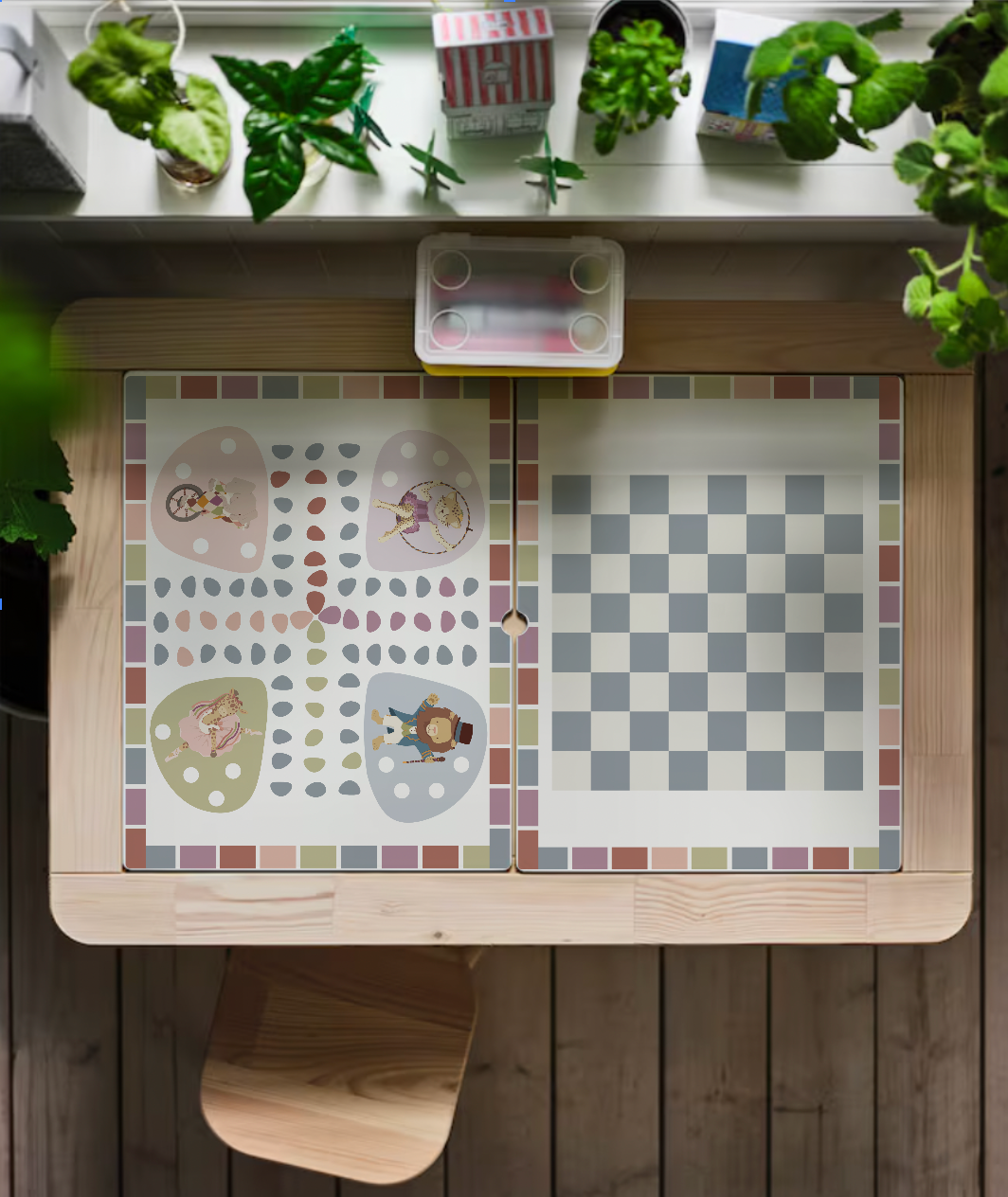 Mesa Flisat ludo / damas